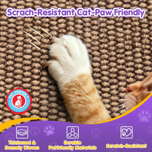 Wall-Mounted Cat Scratcher - Furniture Protector