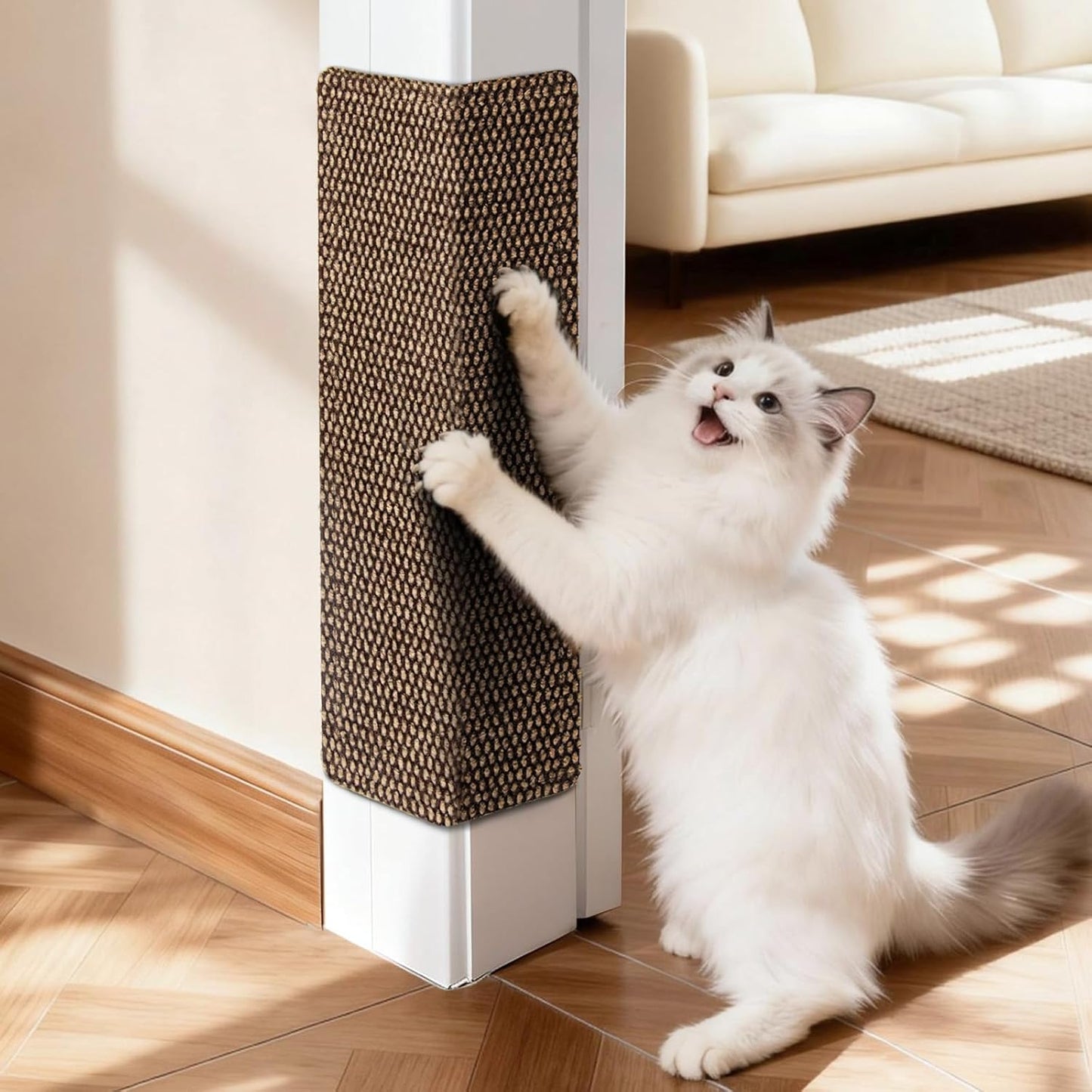 Wall-Mounted Cat Scratcher - Furniture Protector